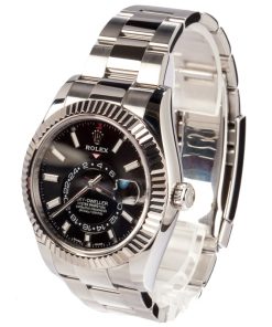 Alternative view of HandMade The Rolex Sky-Dweller 326934 Black Dial 42MM