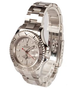 Alternative view of HandMade The Rolex Yacht-Master 40MM Platinum & Steel 16622