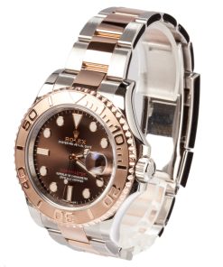 Alternative view of HandMade The Rolex Yacht-Master 116621 Two Tone with Chocolate Dial