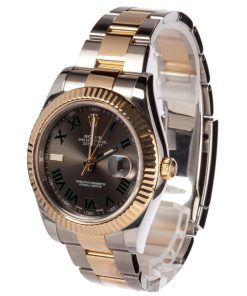 Alternative view of HandMade The Rolex Datejust 116333 Black Roman