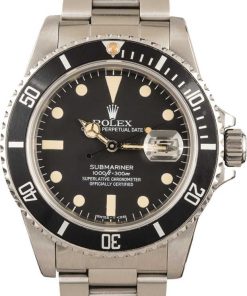 HandMade The Rolex Black Submariner 16800 Stainless Steel