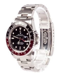 Alternative view of HandMade The Rolex GMT-Master II 16710 Black/Red Bezel