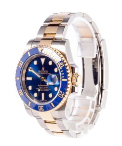 Alternative view of HandMade The Ceramic Rolex Submariner 116613 Two Tone