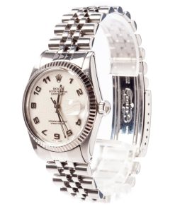 Alternative view of HandMade The Rolex Datejust 16014 Stainless Steel Jubilee