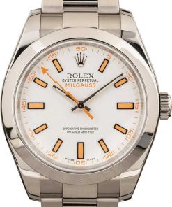 HandMade The Mens White Rolex Milgauss 116400