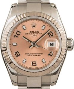 HandMade The Ladies Rolex Date 179174 Stainless Steel