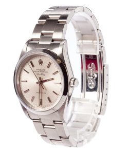 Alternative view of HandMade The Men's Rolex Air King 14000 Silver Dial