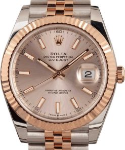 HandMade The Rolex Datejust 126331 Two Tone Everose Jubilee