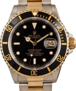 HandMade The Black Rolex Submariner 16613 Mens