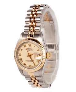 Alternative view of HandMade The Rolex Datejust 69173 Ivory Dial