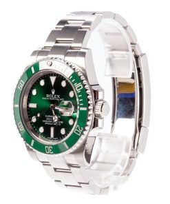 Alternative view of HandMade The Rolex Submariner 116610V Green Anniversary 100% Authentic
