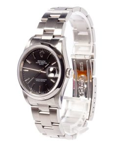 Alternative view of HandMade The Black Dial Rolex Date 15200 Steel Oyster