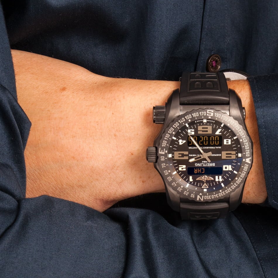 HandMade The Breitling Emergency Night Mission Titanium - Image 6