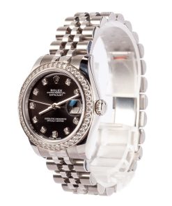 Alternative view of HandMade The Rolex Datejust 178384 Diamond Mid-size