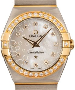 Alternative view of HandMade The Womens Omega Constellation Diamond Dial