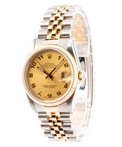 Alternative view of HandMade The Rolex Datejust 16233 Champagne Arabic