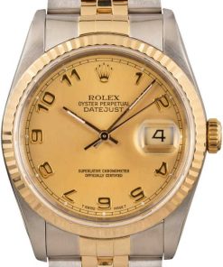 HandMade The Rolex Datejust 16233 Champagne Arabic