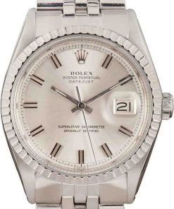 HandMade The Rolex Datejust 1601 Silver Pie Pan