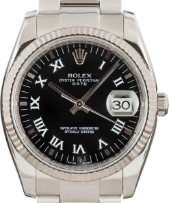 HandMade The Rolex Date 115234 Black Dial