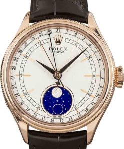 HandMade The Rolex Cellini 50535 Everose Gold Case