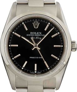 HandMade The Rolex Air King 14000M Black Index Dial