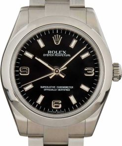 HandMade The Rolex Oyster Perpetual 177200 Black Dial
