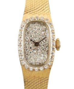 HandMade The Ladies Vintage Omega Cocktail Yellow Gold