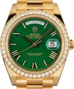 HandMade The Rolex Day-Date 40 Ref 228348 18k Yellow Gold