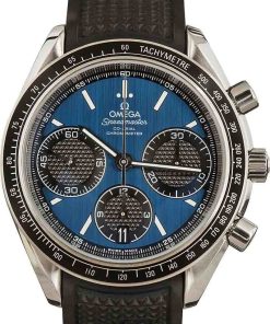 HandMade The Omega Speedmaster Racing Blue Dial