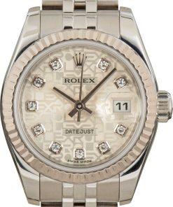 HandMade The Rolex Datejust 179174 Silver Diamond Jubilee Dial