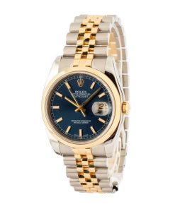 Alternative view of HandMade The Rolex Datejust 116203 Blue Dial