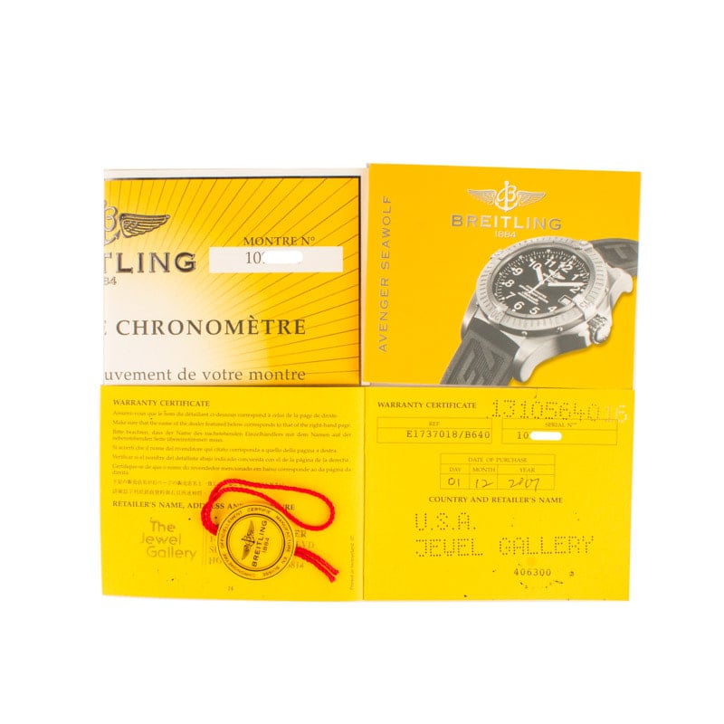 HandMade The Breitling Avenger Seawolf Titanium - Image 4