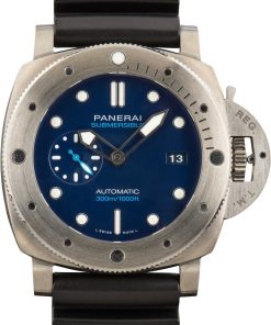 HandMade The Panerai Luminor Submersible BMG-TECH Blue Dial