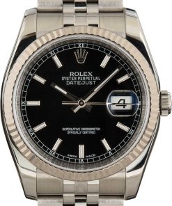 HandMade The Rolex Datejust 116234 Black Index Dial
