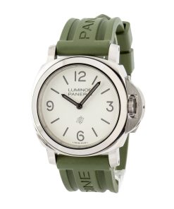 Alternative view of HandMade The Panerai Luminor Base Logo White Dial