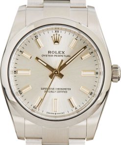 HandMade The Rolex Oyster Perpetual 124200 Silver Dial