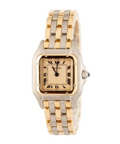 Alternative view of HandMade The Cartier Panthere Steel & Yellow Gold