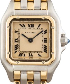 HandMade The Cartier Panthere Steel & Yellow Gold