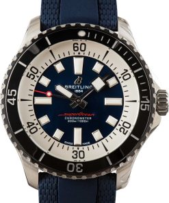 HandMade The Breitling Superocean Automatic 44 Blue Dial