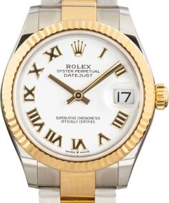 HandMade The Rolex Datejust 31 Ref 278273 White Roman Dial
