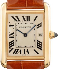 HandMade The Cartier Tank Louis Ref W1529756 18k Yellow Gold