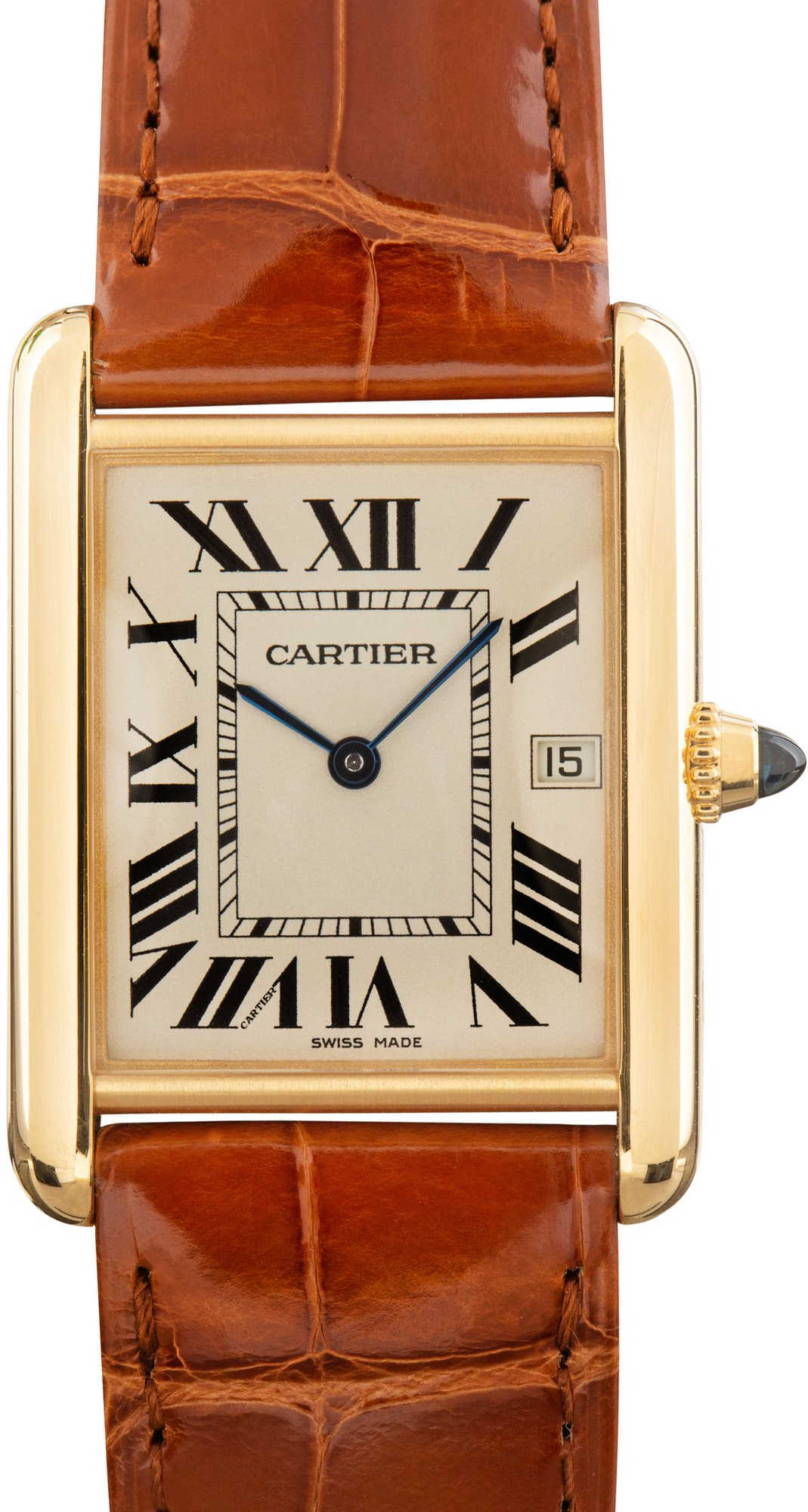 HandMade The Cartier Tank Louis Ref W1529756 18k Yellow Gold