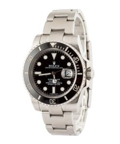 Alternative view of HandMade The Rolex Submariner 116610 Black Chromalight Dial