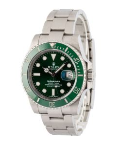 Alternative view of HandMade The Rolex Submariner Ref 116610LV Green Chromalight Hulk