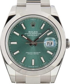HandMade The Rolex Datejust 41 Ref 126300 Green Dial