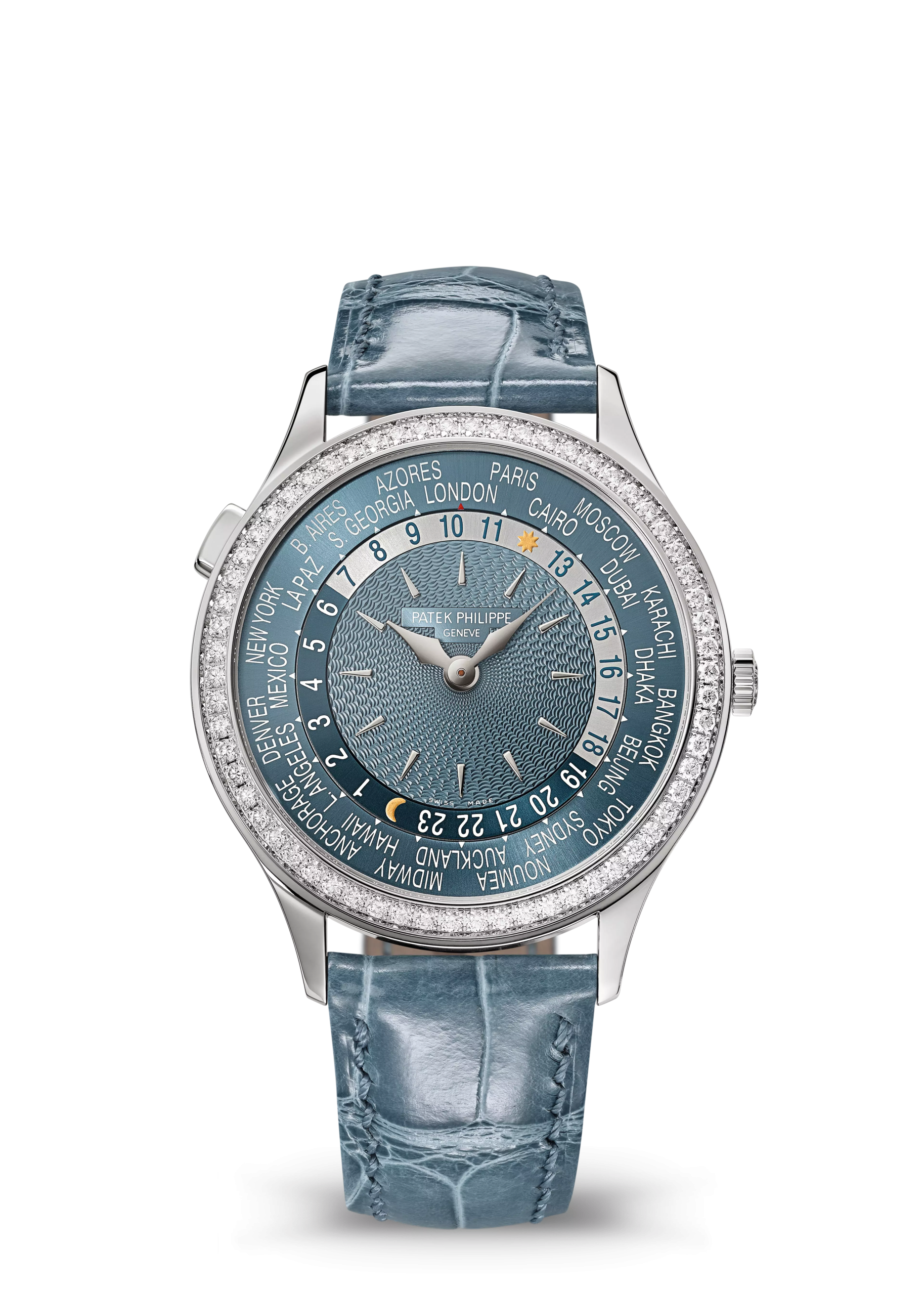 WORLD TIME White gold 7130G-016