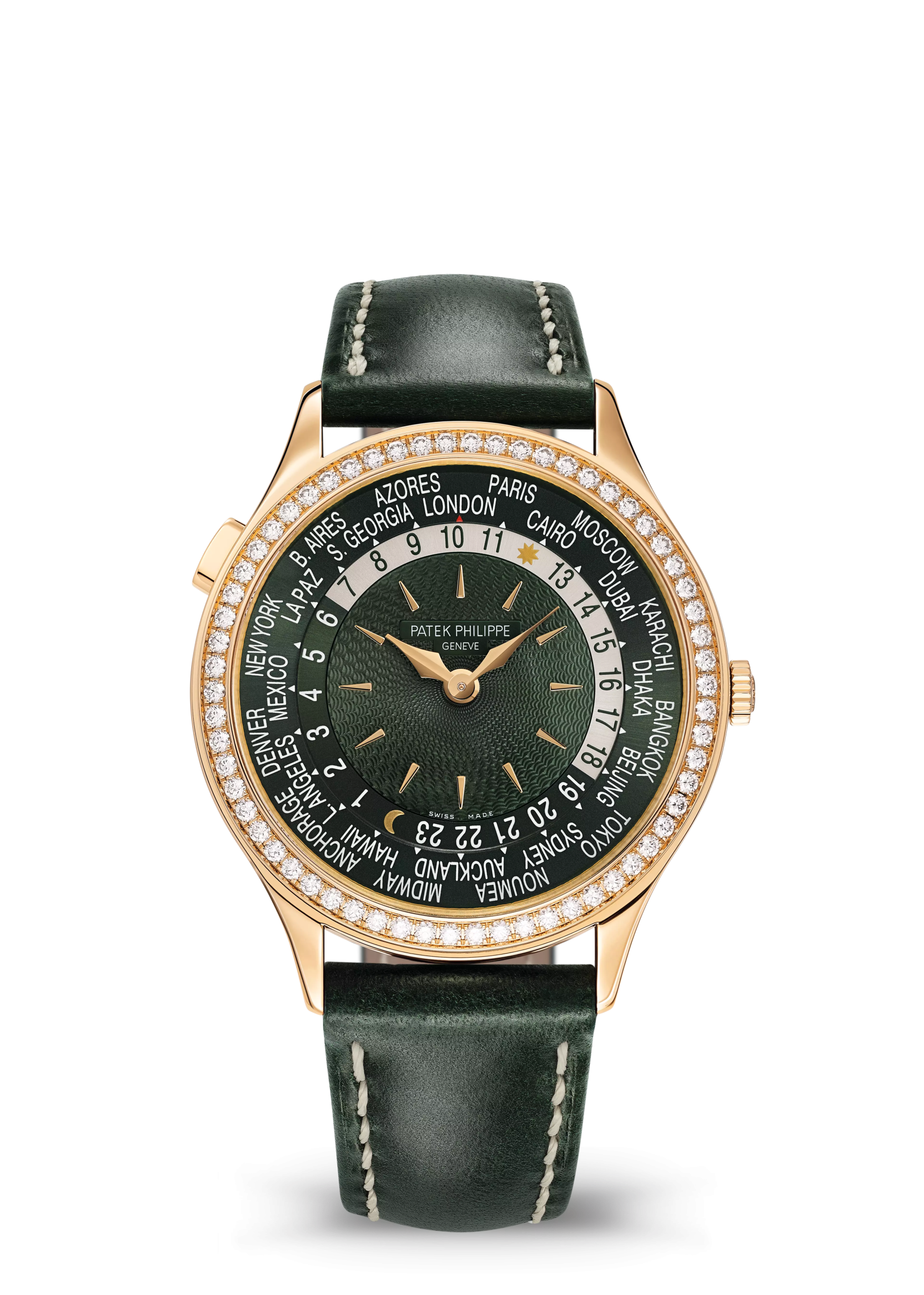 WORLD TIME Rose gold 7130R-014