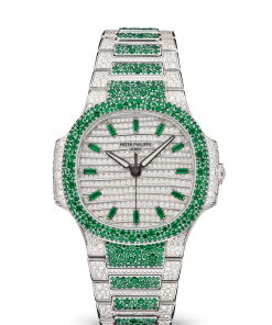 NAUTILUS. HAUTE JOAILLERIE. White gold 7118/1453G-001