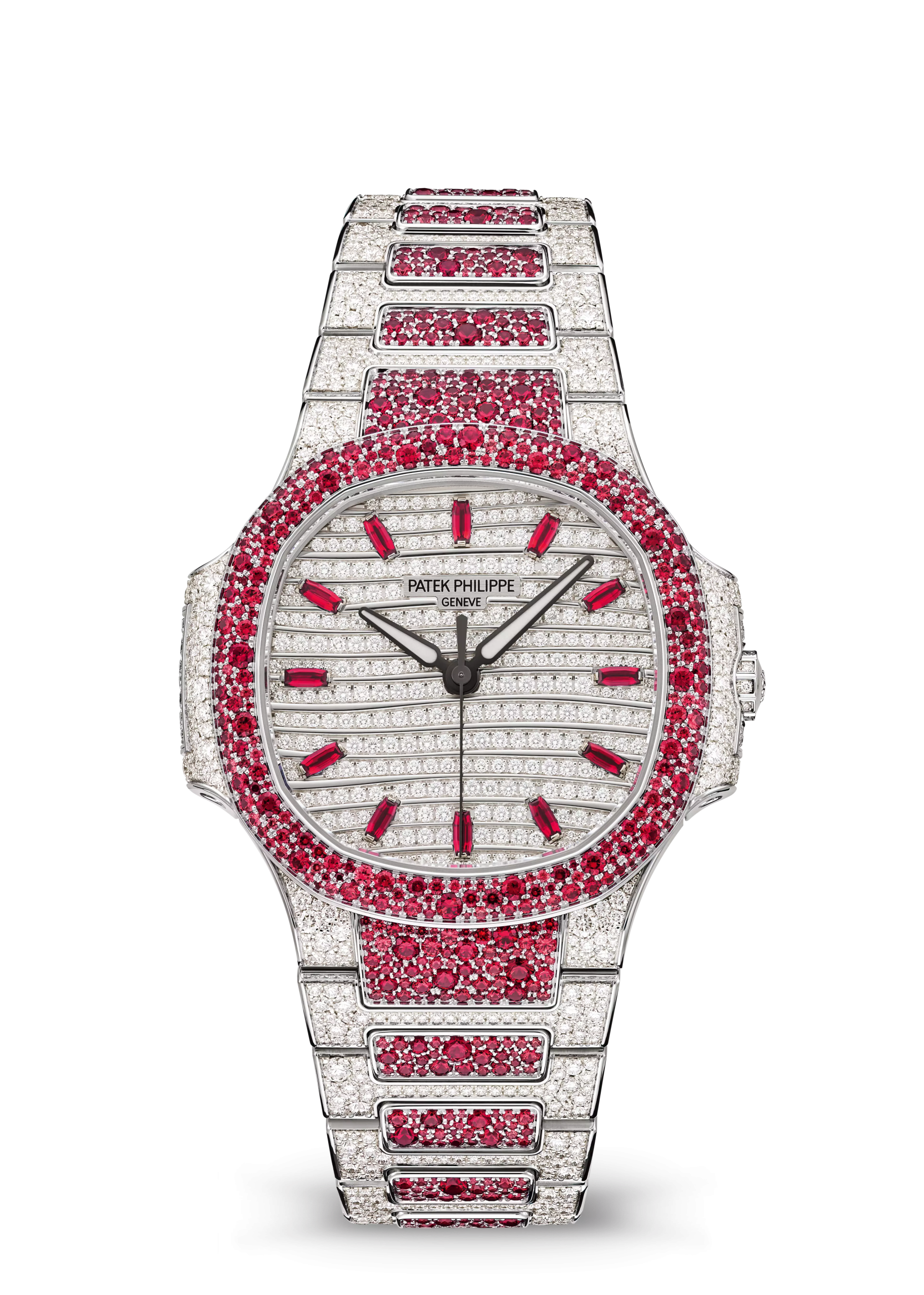 NAUTILUS. HAUTE JOAILLERIE. White gold 7118/1452G-001