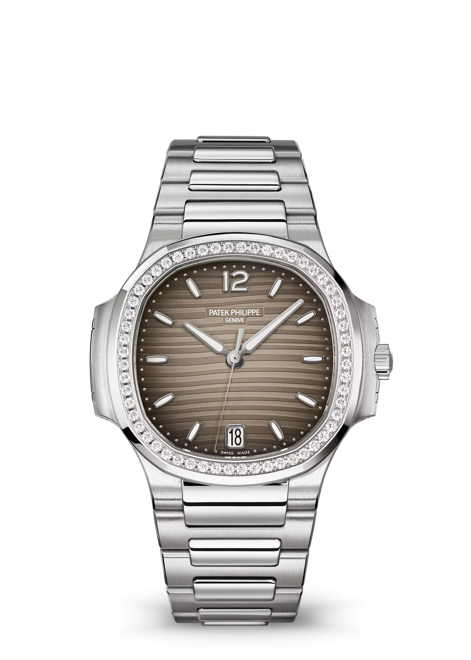 DATE. SWEEP SECONDS. Steel 7118/1200A-011